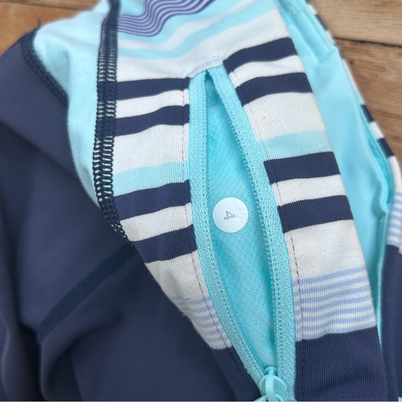 Lululemon run a marathon crop blue purple size‎ 4 - Picture 12 of 15